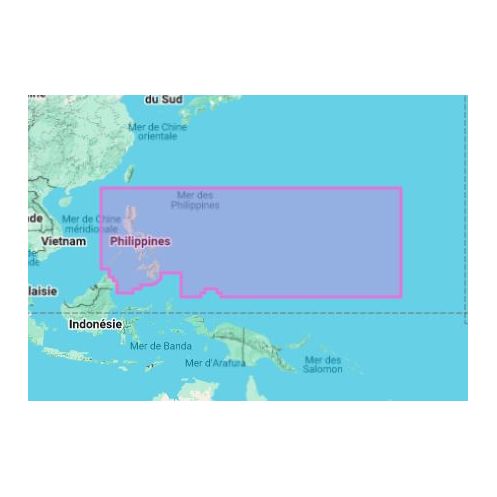 Carte marine Navionics - Platinum+ Regular NPAE021R - Philippines