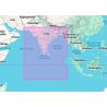 Carte marine Navionics - Platinum+ Regular NPAW015R - Sous-continent indien
