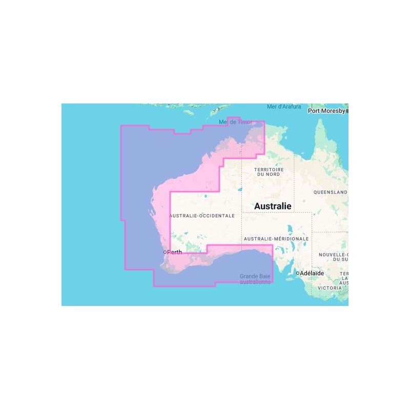 Carte marine Navionics - Platinum+ Regular NPPC026R - Australie, Ouest