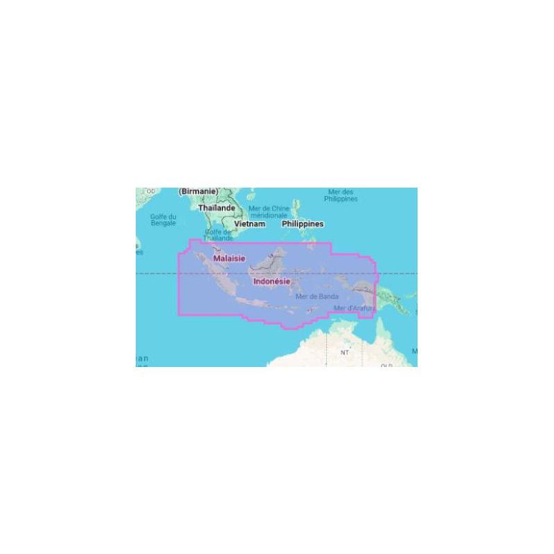 Carte marine Navionics - Platinum+ Large NPAE094L - Indonésie et Malaisie