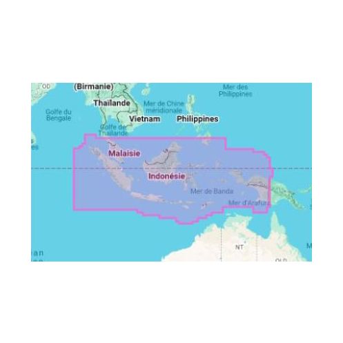 Carte marine Navionics - Platinum+ Large NPAE094L - Indonésie et Malaisie
