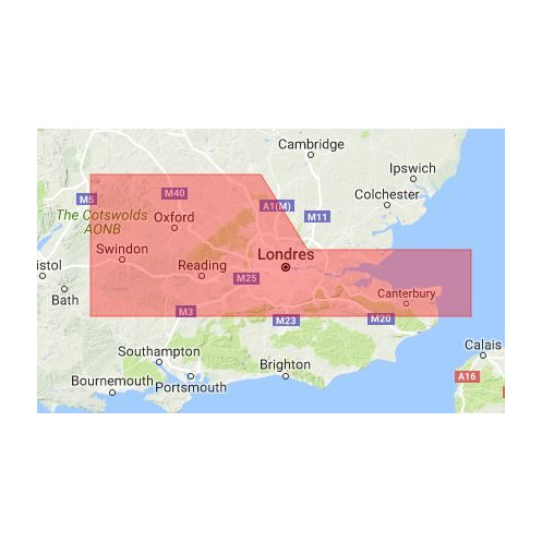 C-map M-EW-M039-MS Thames and Medway