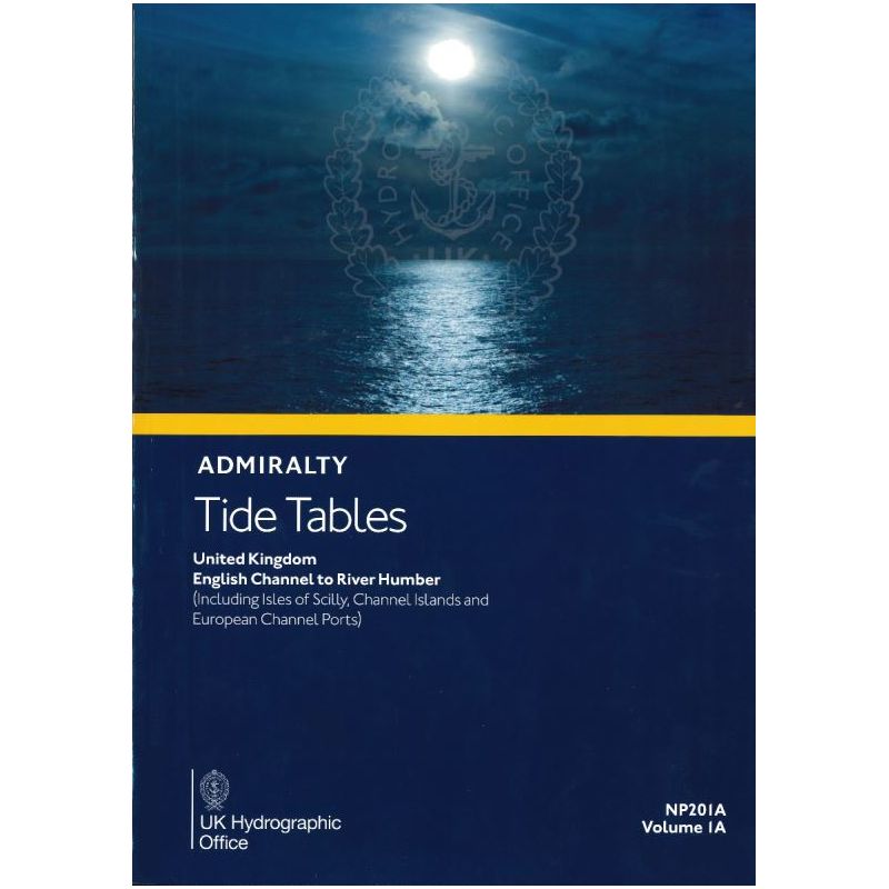 Admiralty - NP201A - Tide Tables Vol 1, United Kingdom. English Channel to River Humber
