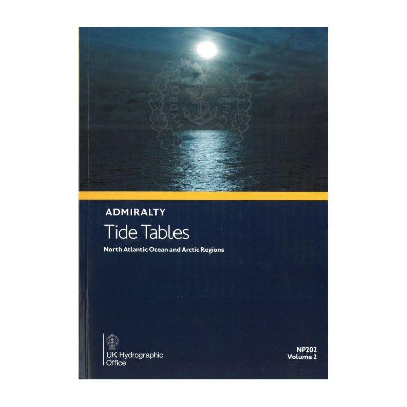 Admiralty - NP202 - Tide Tables Vol 2 North Atlantic Ocean and Arctic