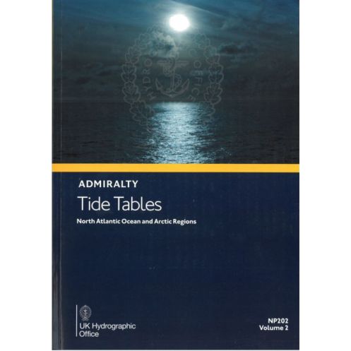 Admiralty - NP202 - Tide Tables Vol 2 North Atlantic Ocean and Arctic