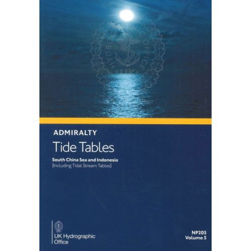 Admiralty - NP205 - Tide Tables Vol 5 South China Sea and Indonisia