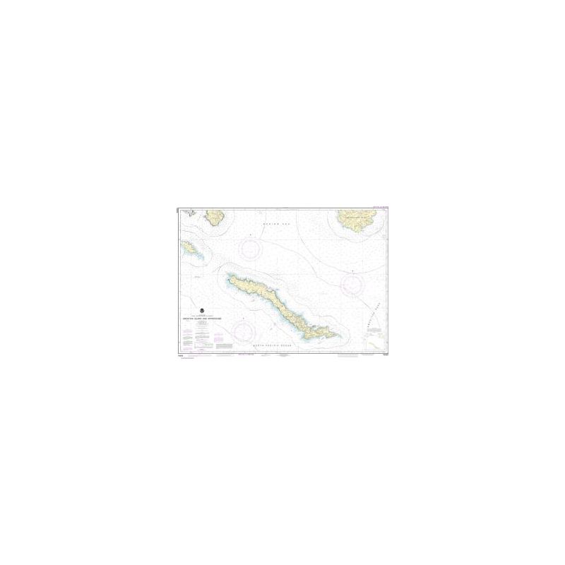 Nautical chart NOAA - 16450 - Amchitka Island and Approaches (Metric)