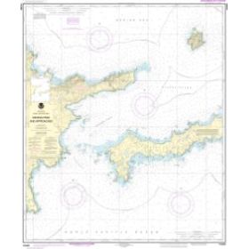 Nautical chart NOAA - 16463 - Kanaga Pass and Approaches