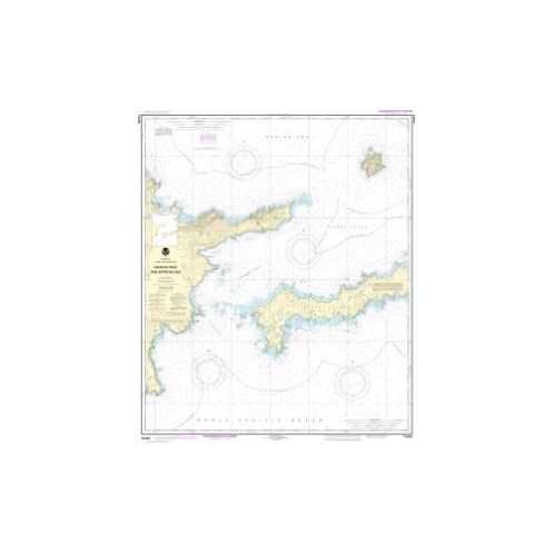 Nautical chart NOAA - 16463 - Kanaga Pass and Approaches