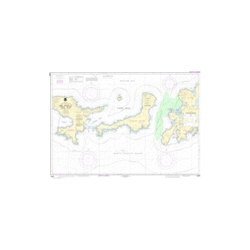 Carte marine NOAA - 16467 - De l'île Adak à l'île Tanaga (métrique)