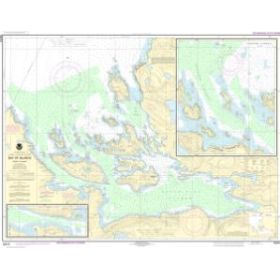Carte marine NOAA - 16474 - Baie des Îles - Chenal d'Argonne - Hell Gate