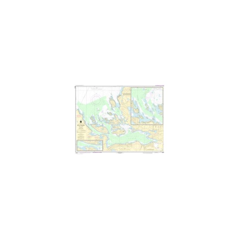 Carte marine NOAA - 16474 - Baie des Îles - Chenal d'Argonne - Hell Gate