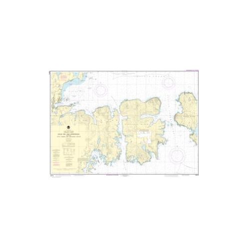 Nautical chart NOAA - 16475 - Kuluk Bay and approaches including Little Tanaga and Kagalaska Straits