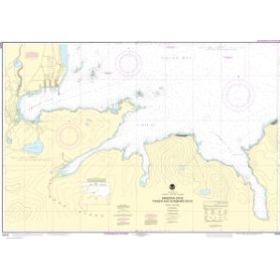 Carte marine NOAA - 16476 - Anse Sweeper - Baies Finger et Scabbard