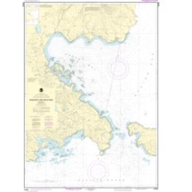 Carte marine NOAA - 16490 - Baie Nazan et passe Amlia