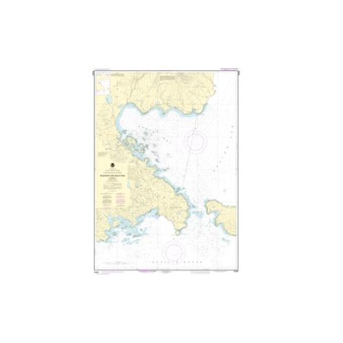 Carte marine NOAA - 16490 - Baie Nazan et passe Amlia