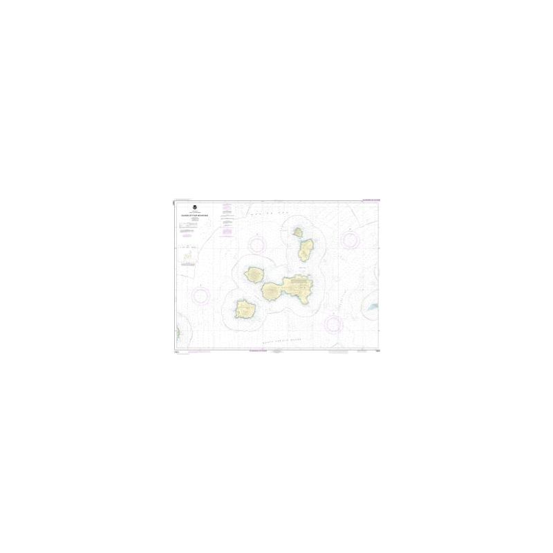 Nautical chart NOAA - 16501 - Islands of Four Mountains
