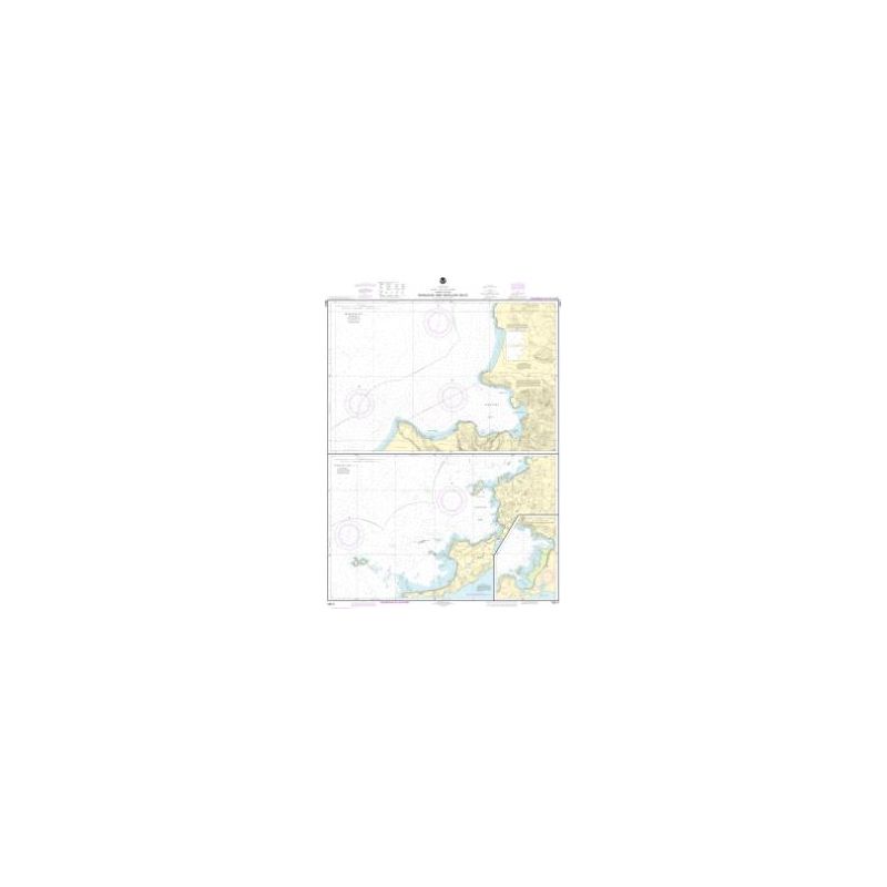 Nautical chart NOAA - 16511 - Inanudak and Nikolski Bays - River and Mueller Coves