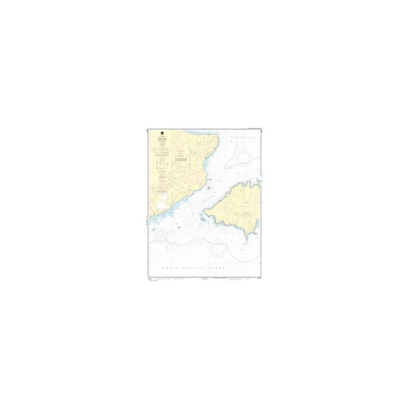 Carte marine NOAA - 16513 - Passe Umnak et ses abords