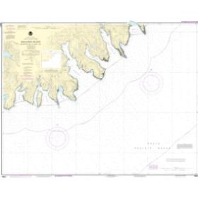 Carte marine NOAA - 16521 - Île d'Unalaska-Baie de protection à Eagle Bay