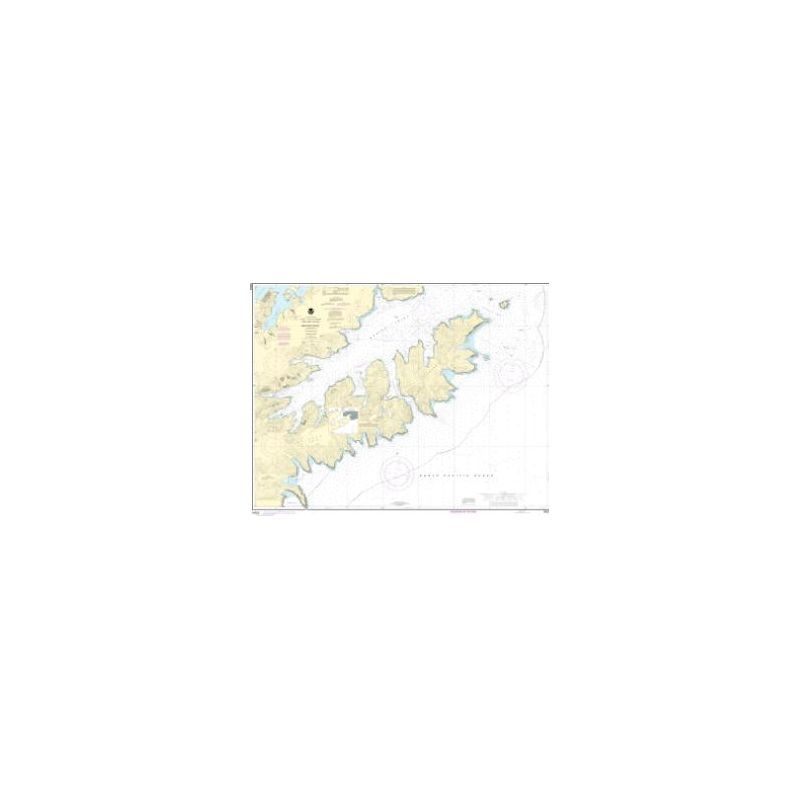 Carte marine NOAA - 16522 - Baie Beaver