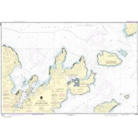 Carte marine NOAA - 16528 - Baie d'Unalaska et col Akutan