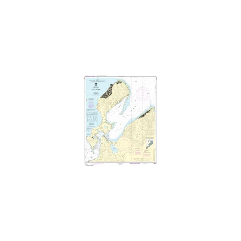 Carte marine NOAA - 16529 - Port néerlandais
