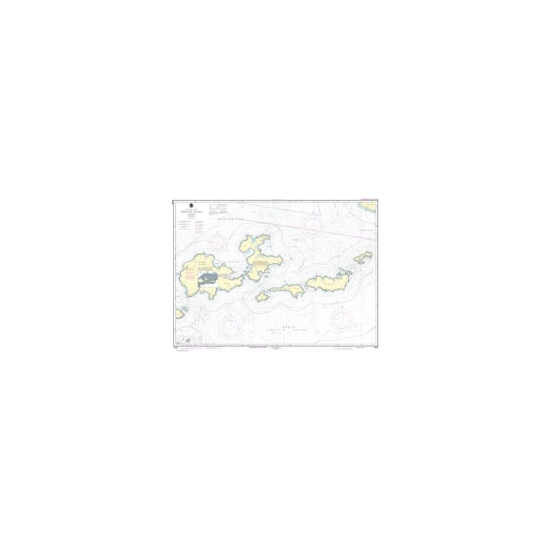 Nautical chart NOAA - 16531 - Krenitzin Islands
