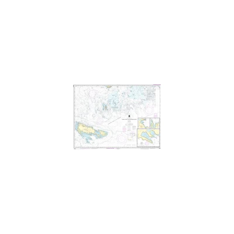 Nautical chart NOAA - 16547 - Sanak Island and Sandman Reefs - Northeast Harbor - Peterson and Salmon Bays - Sanak Harbor