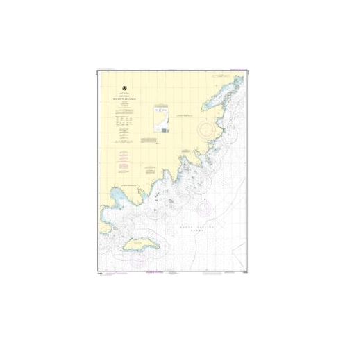 Carte marine NOAA - 16568 - De la baie Wide au cap Kumlik