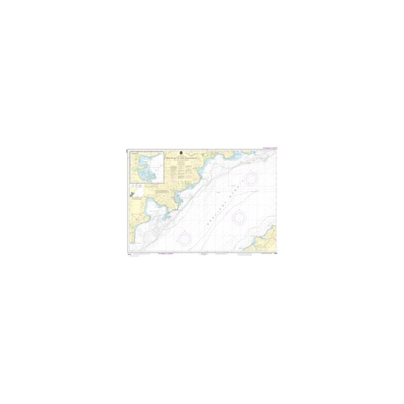 Nautical chart NOAA - 16575 - Dakavak Bay to Cape Unalishagvak - Alinchak Bay