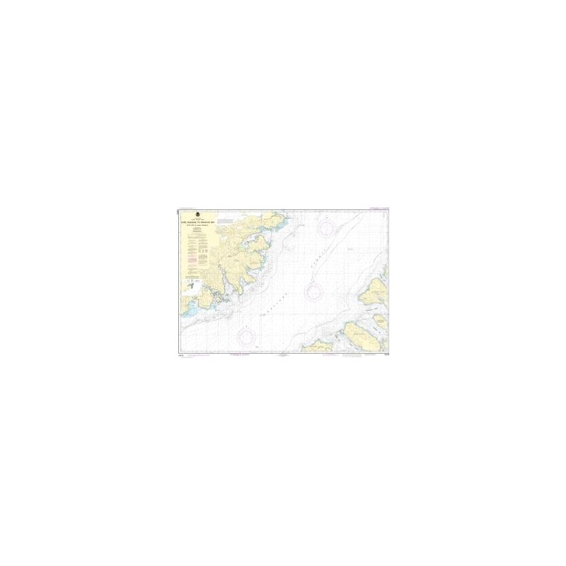 Nautical chart NOAA - 16576MB - Cape Nukshak to Dakavak Bay