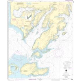 Carte marine NOAA - 16590 - Île Kodiak - Détroit de Sitkinak et Baie d'Alitak