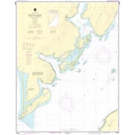 Carte marine NOAA - 16591 - Baie d'Alitak - Du cap Alitak à la baie Moser