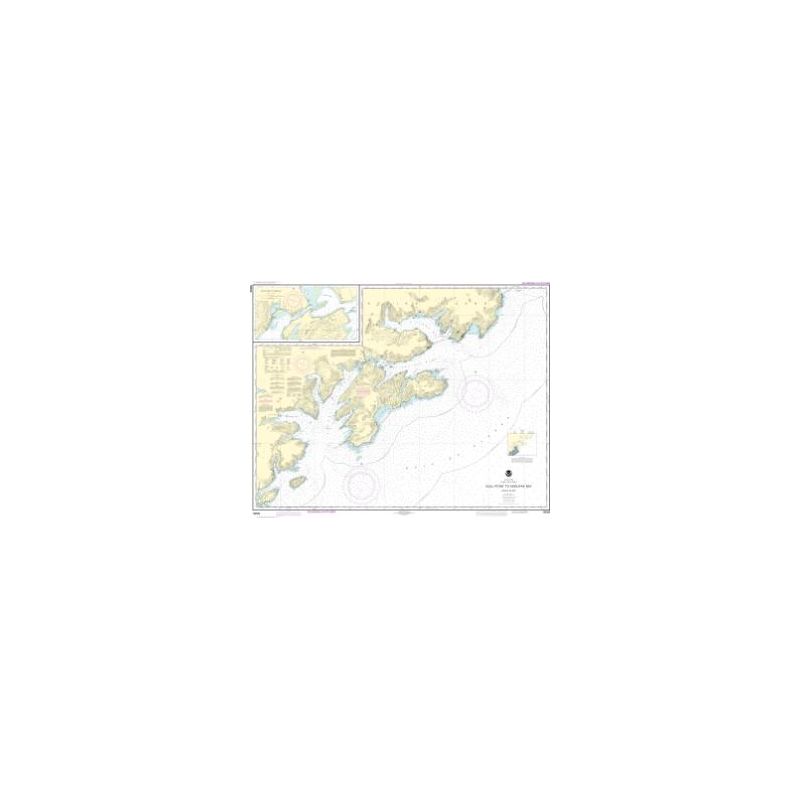 Nautical chart NOAA - 16592 - Gull Point to Kaguyak Bay - Sitkalidak Passage