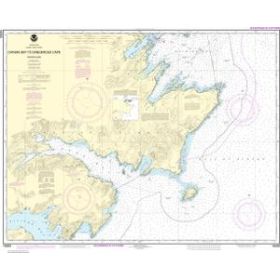 Carte marine NOAA - 16593 - De la baie Chiniak au cap Dangerous