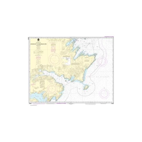 Carte marine NOAA - 16593 - De la baie Chiniak au cap Dangerous