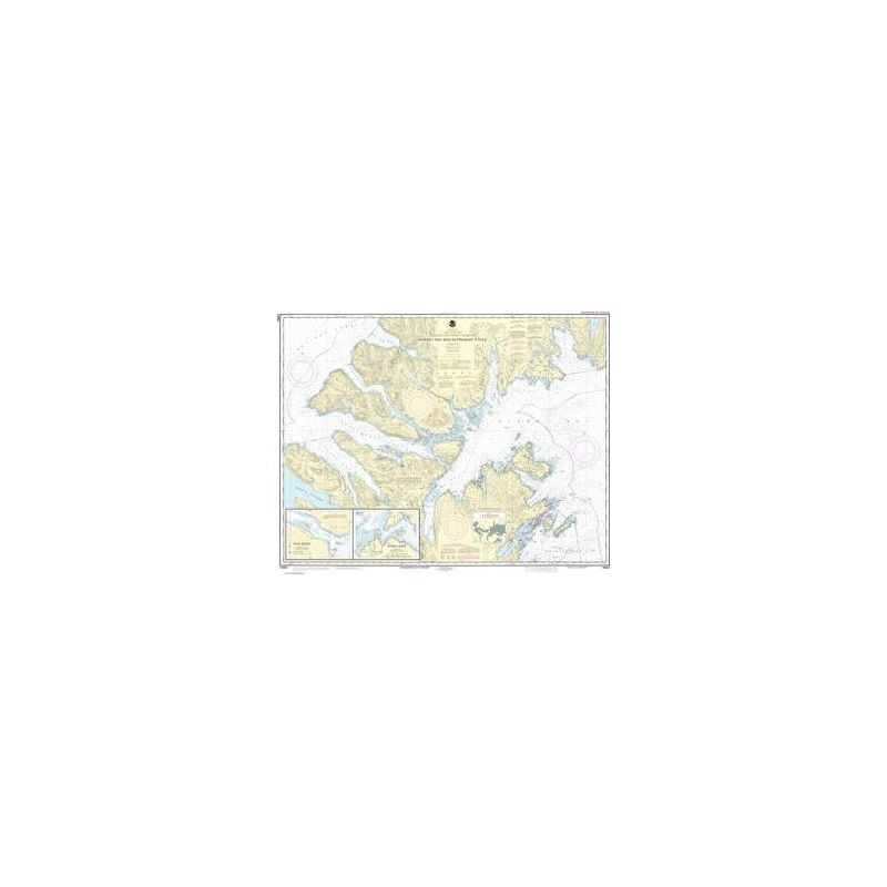 Nautical chart NOAA - 16594 - Marmot Bay and Kupreanof Strait - Whale Passage - Ouzinkie Harbor