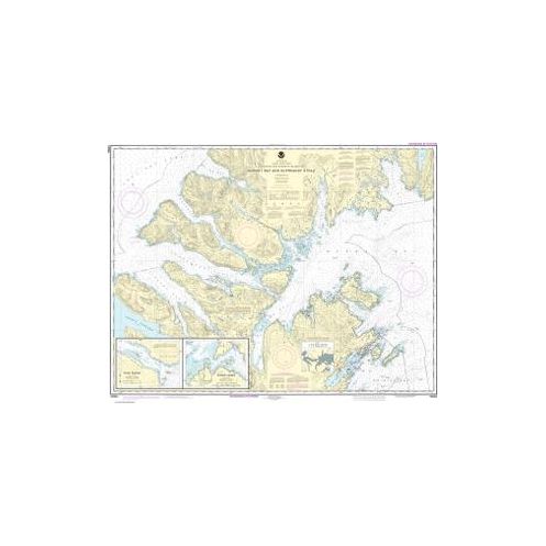 Nautical chart NOAA - 16594 - Marmot Bay and Kupreanof Strait - Whale Passage - Ouzinkie Harbor