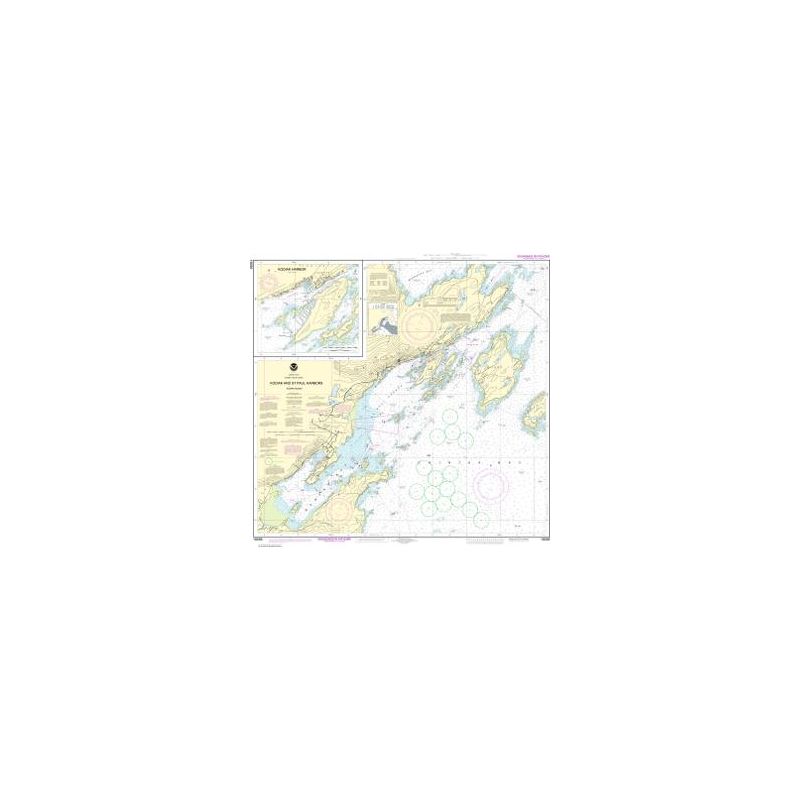Nautical chart NOAA - 16595 - Kodiak and St. Paul Harbors - Kodiak Harbor