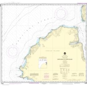 Carte marine NOAA - 16598 - Du cap Ikolik au cap Kuliuk