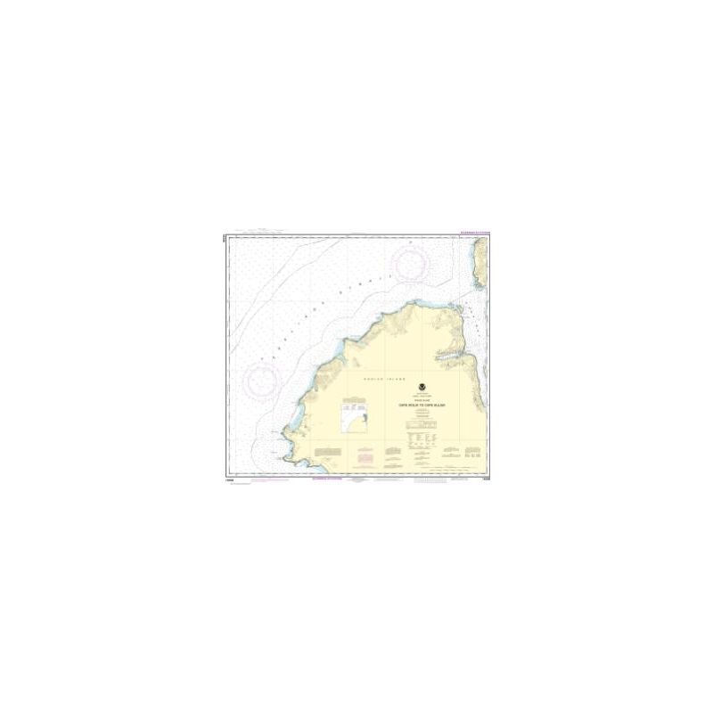 Nautical chart NOAA - 16598 - Cape Ikolik to Cape Kuliuk