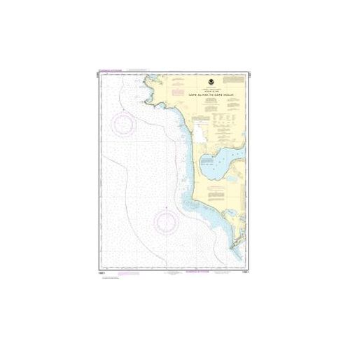 Carte marine NOAA - 16601 - Du cap Alitak au cap Ikolik