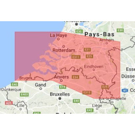 C-map M-EN-M061-MS Netherlands south: Katwijk, Oostende