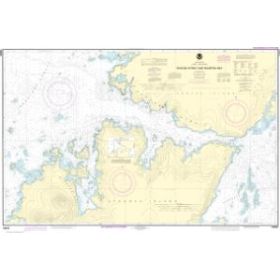 Carte marine NOAA - 16605 - Détroit de Shuyak et baie Bluefox