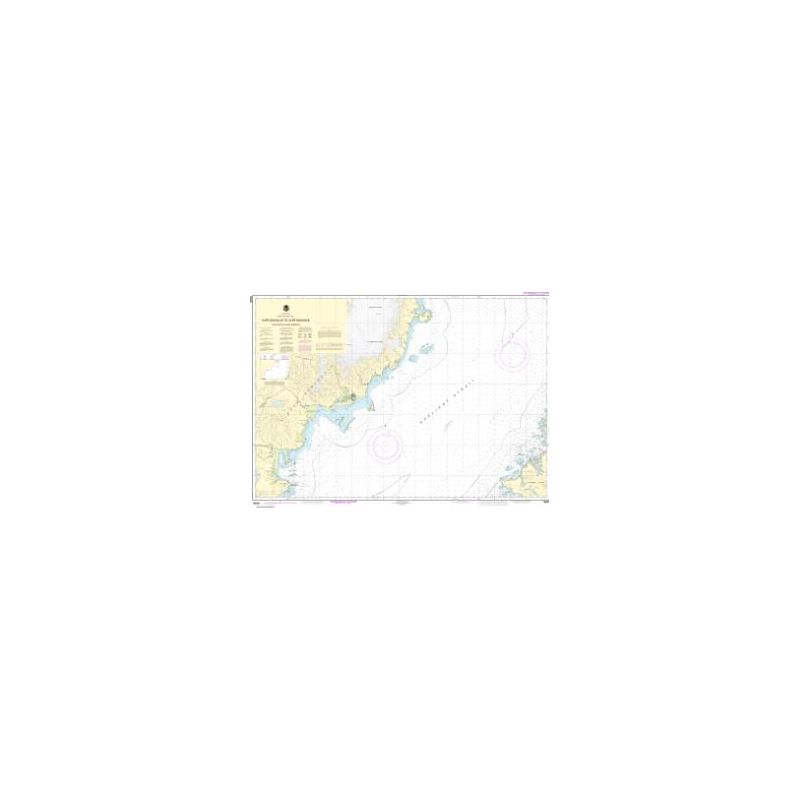 Carte marine NOAA - 16608MB - Du cap Douglas au cap Nukshak