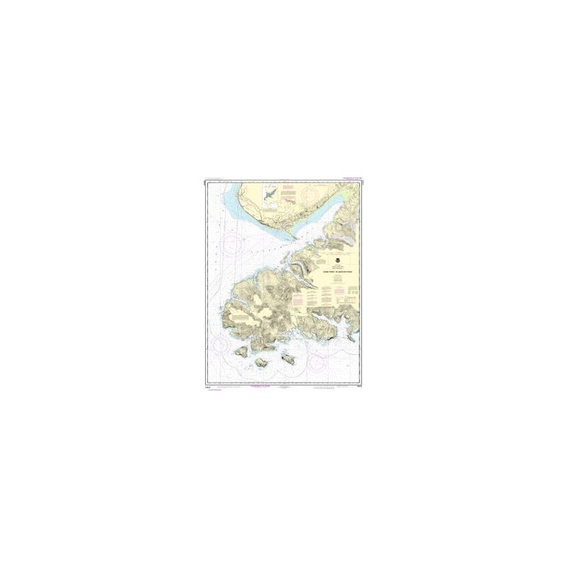 Nautical chart NOAA - 16645 - Gore Point to Anchor Point