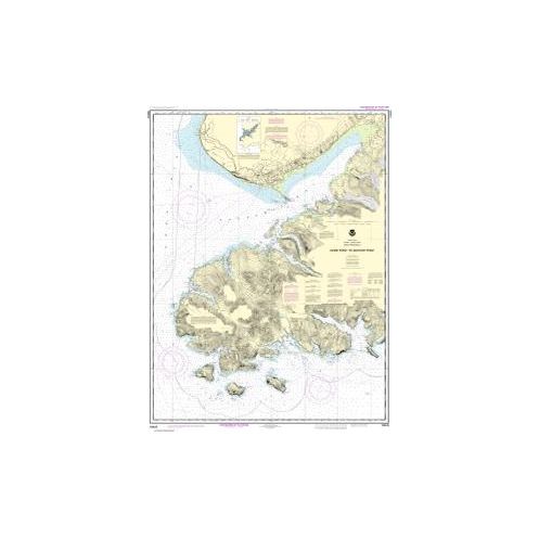 Nautical chart NOAA - 16645 - Gore Point to Anchor Point