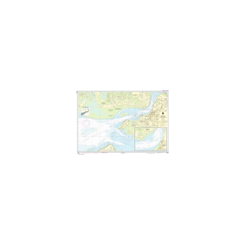 Nautical chart NOAA - 16665 - Cook Inlet-Approaches to Anchorage - Anchorage