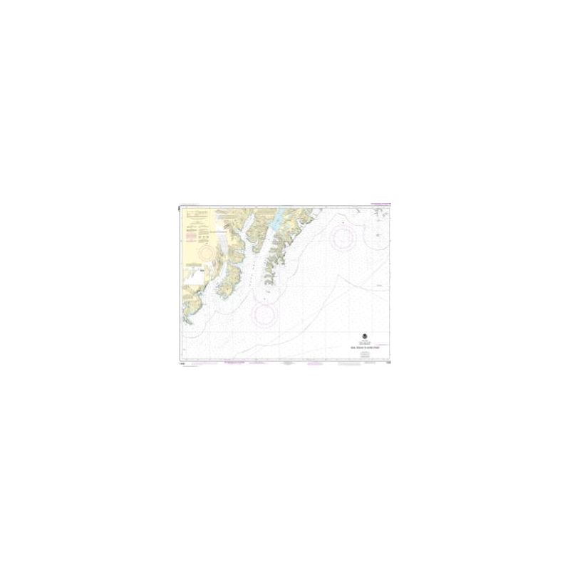 Nautical chart NOAA - 16681 - Seal Rocks to Gore Point